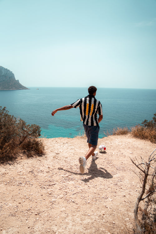 Santos Wavy Knit Jersey