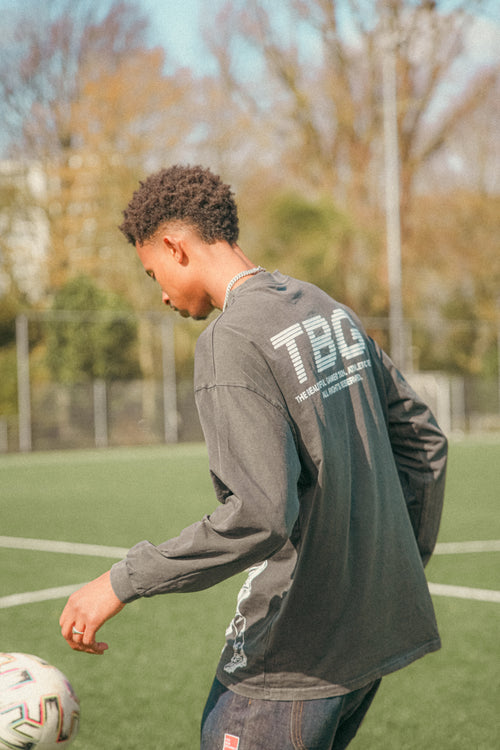The Headbutt Longsleeve Tee (Vintage Black)