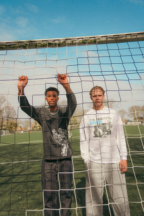The Beautiful Game Longsleeve Tee (White)