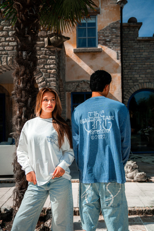 Stamp Logo Longsleeve (White)