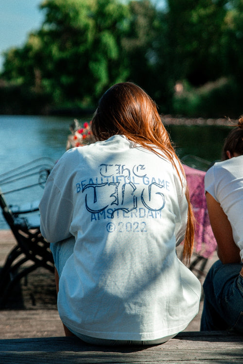 Stamp Logo Longsleeve (White)