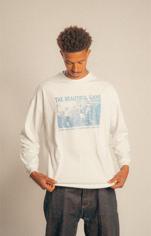 Super Mario Longsleeve Tee (White)