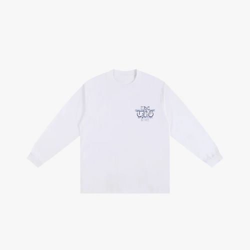 Stamp Logo Longsleeve (White)