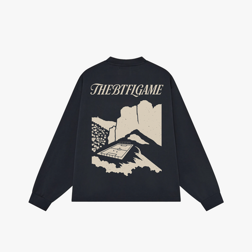 Pitchside Longsleeve Tee (Vintage Black)