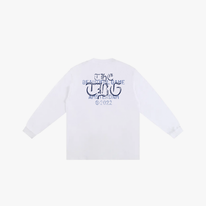 Stamp Logo Longsleeve (White)