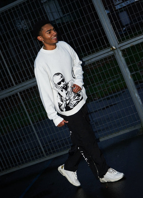 Henry knitted sweater - The beautiful game