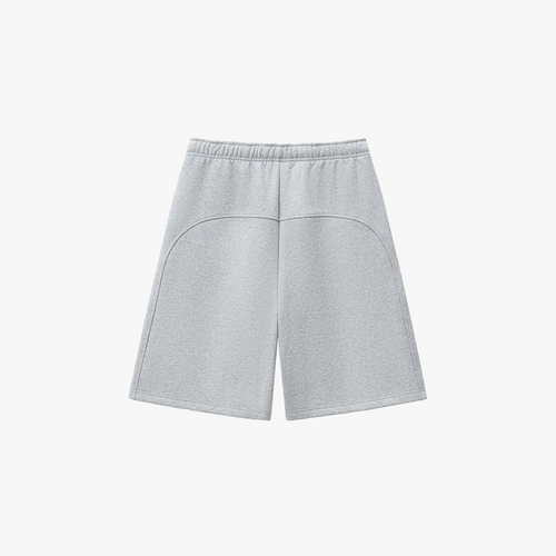 TBG Oversized Cotton Shorts (Gray)