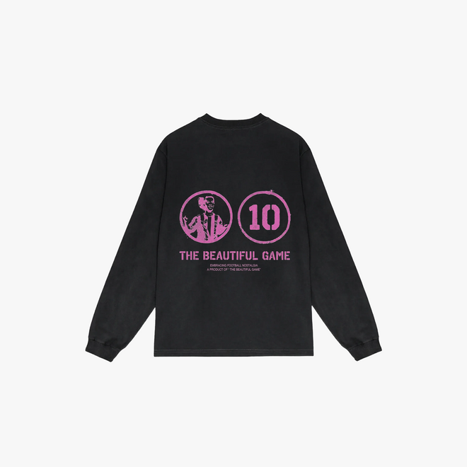 Dinho Longsleeve Pink (Washed Black)