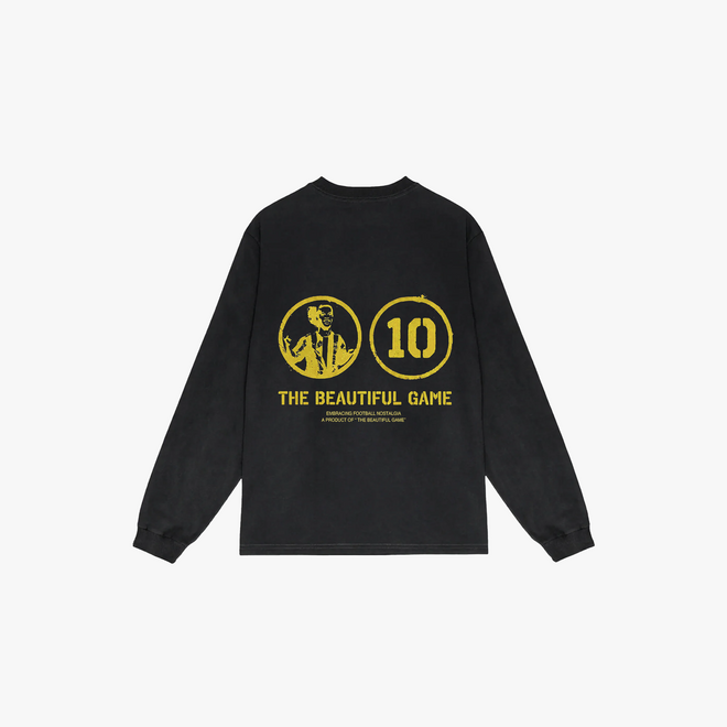 Dinho Longsleeve Yellow (Washed Black)
