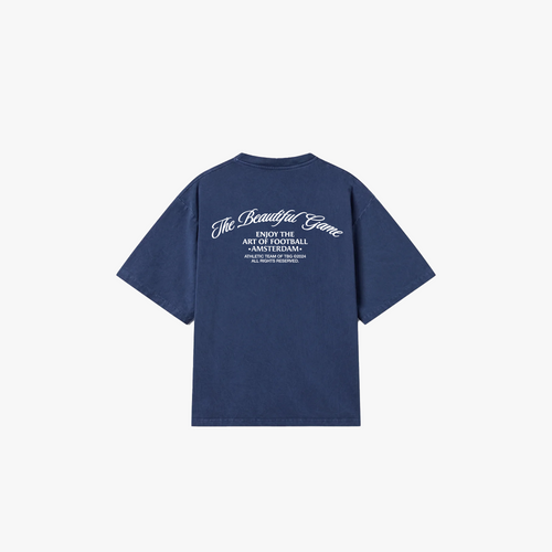 Art of football tee (Navy Blue)