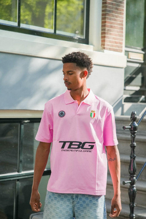 Pink Polo Jersey