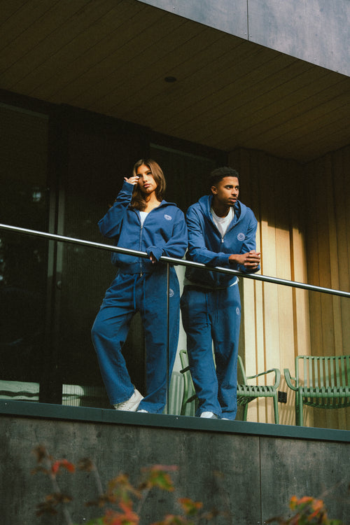 Logo Sweatpants (Washed Blue)