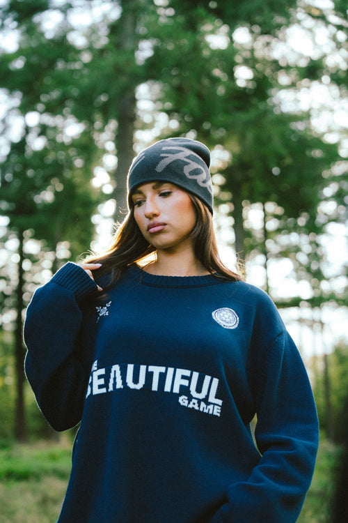 Knit Sweater (Navy Blue) *Pre Order*