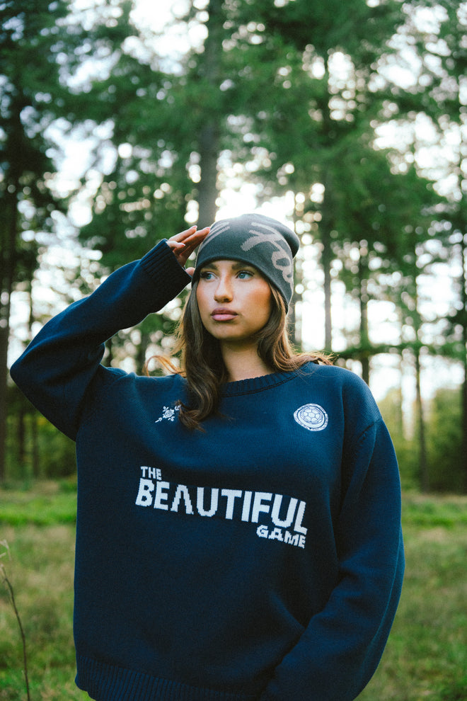 Knit Sweater (Navy Blue) *Pre Order*