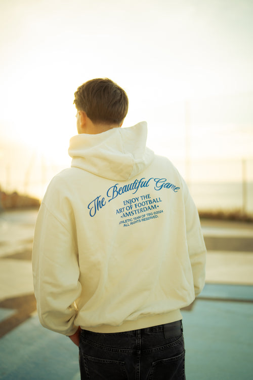 Art of football hoodie (white)