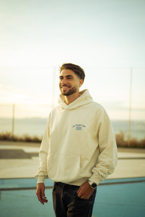 Art of football hoodie (white)