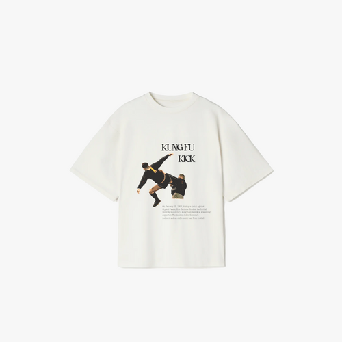 Cantona Kung fu kick tee