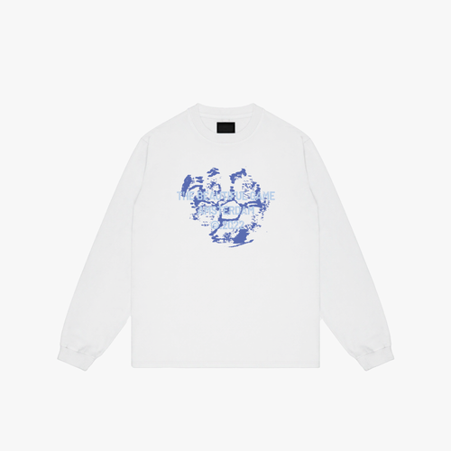 TBG Stained Longsleeve (White)