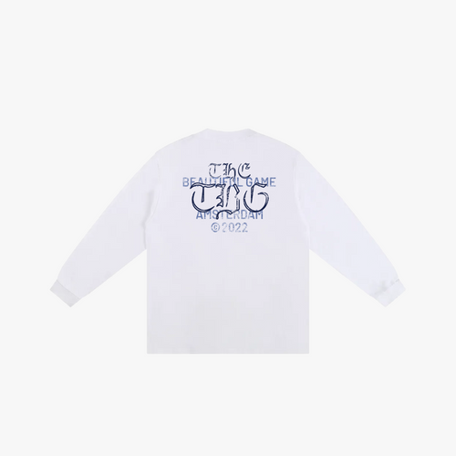Stamp Logo Longsleeve (White)