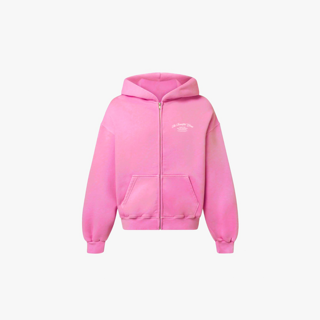 Pink Zip Up Hoodie