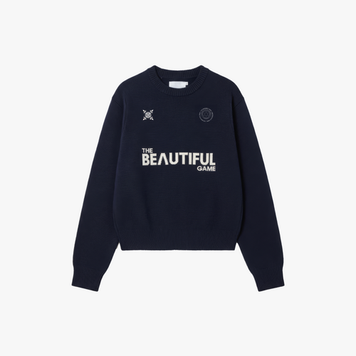 Knit Sweater (Navy Blue)