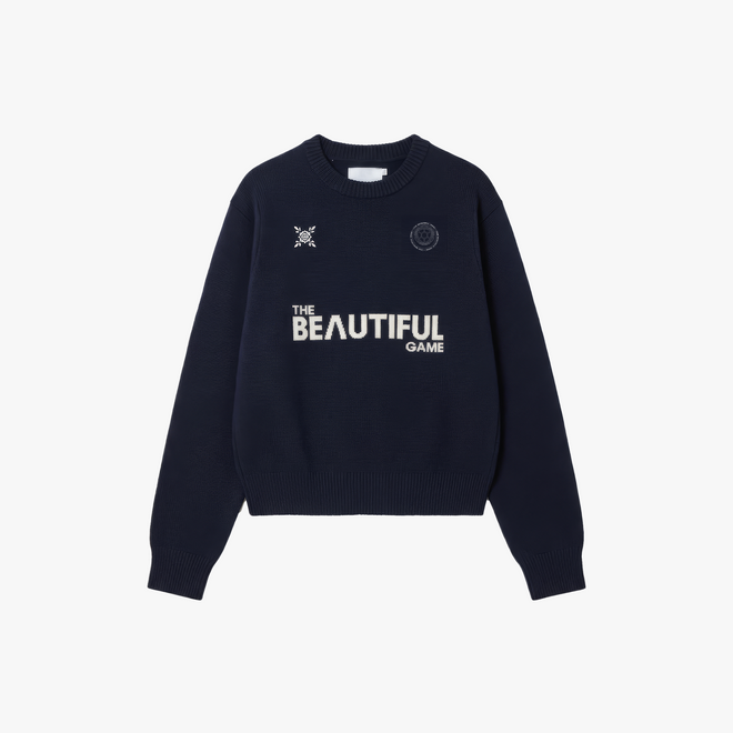 Knit Sweater (Navy Blue)