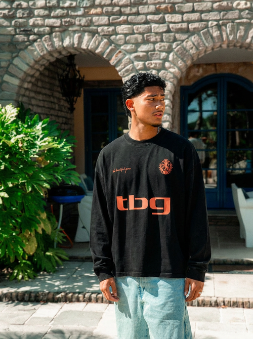 TBG Crest Longsleeve (Orange)